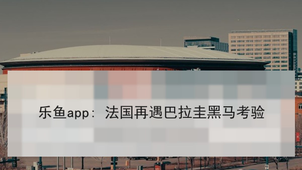 乐鱼app: 法国再遇巴拉圭黑马考验